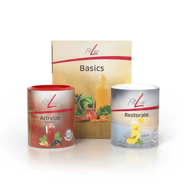 Optimal-Set Abo (Activize Oxyplus + Basics + Restorate Citrus Barattolo)